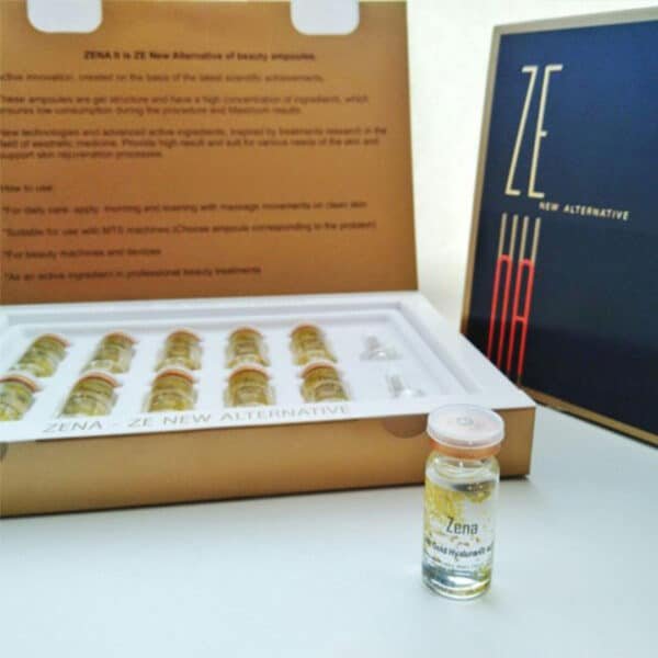 ZENA 24k Gold Hyaluronic Acid Συσκευασία – 10 τμχ - Image 3